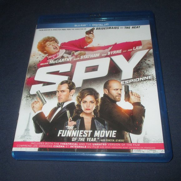Spy (Blu-ray Disc, 2015, Canadian) - Picture 1 of 3